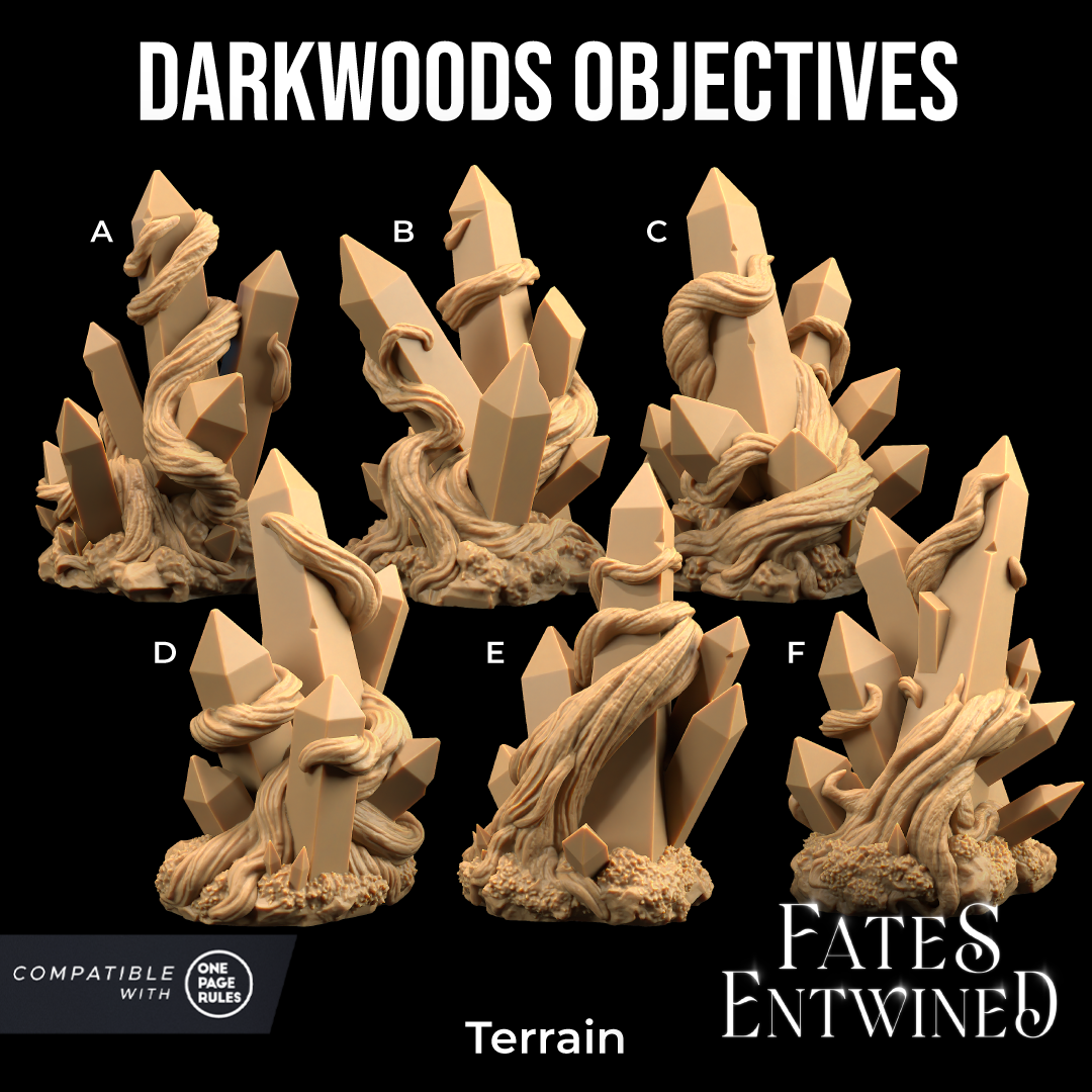 Darkwoods Objectives | PRESUPPORTED | Fates Entwined